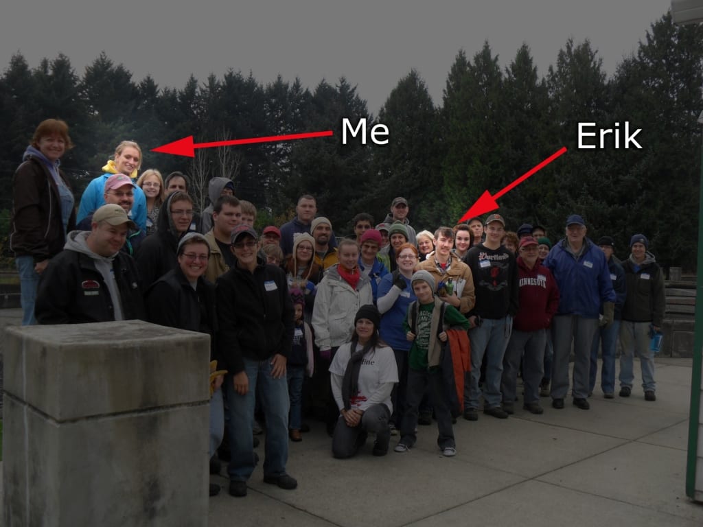 Group at Columbia Springs