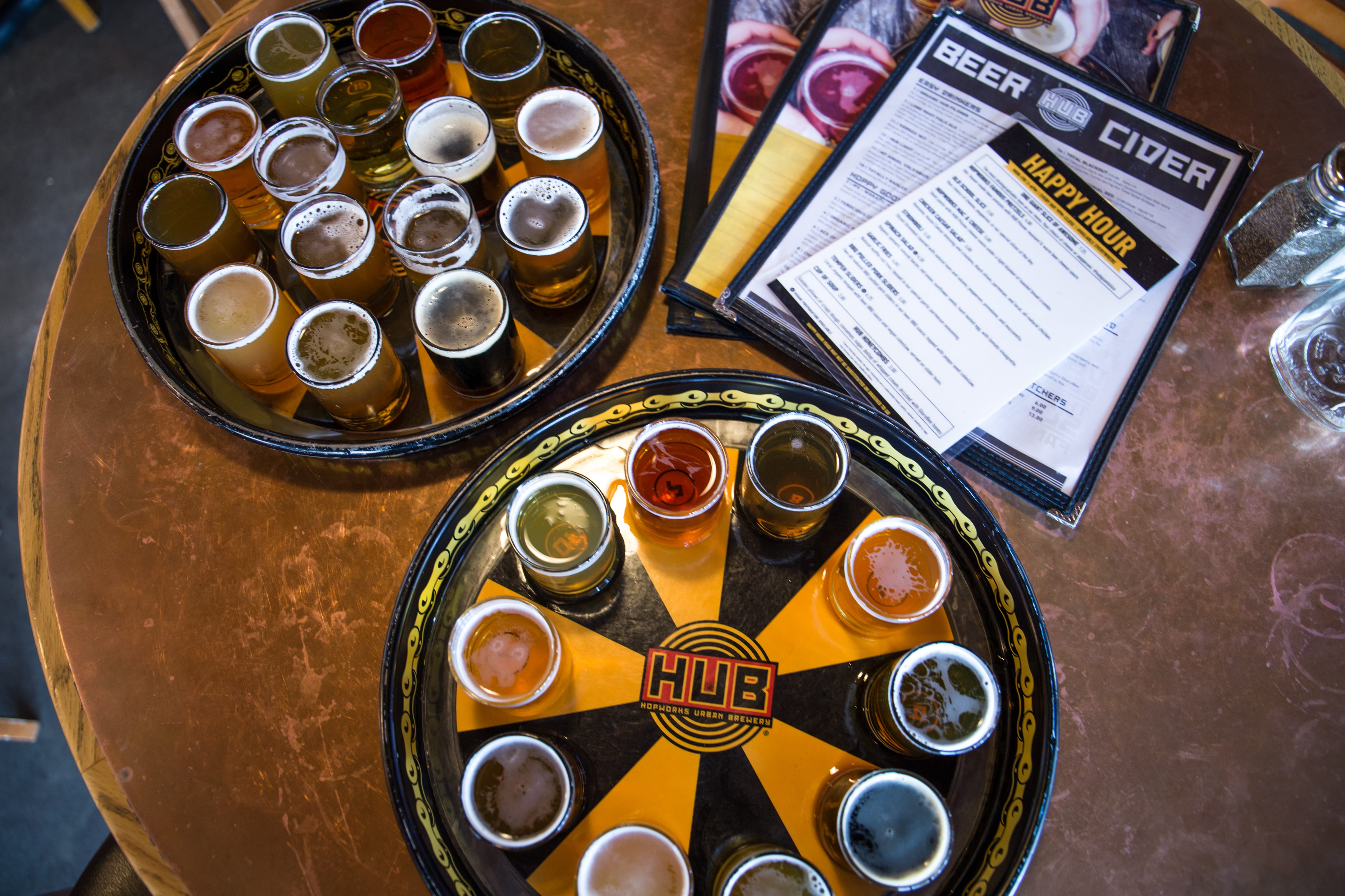 Want to support Columbia Springs? Drink beer at Hopworks this March!